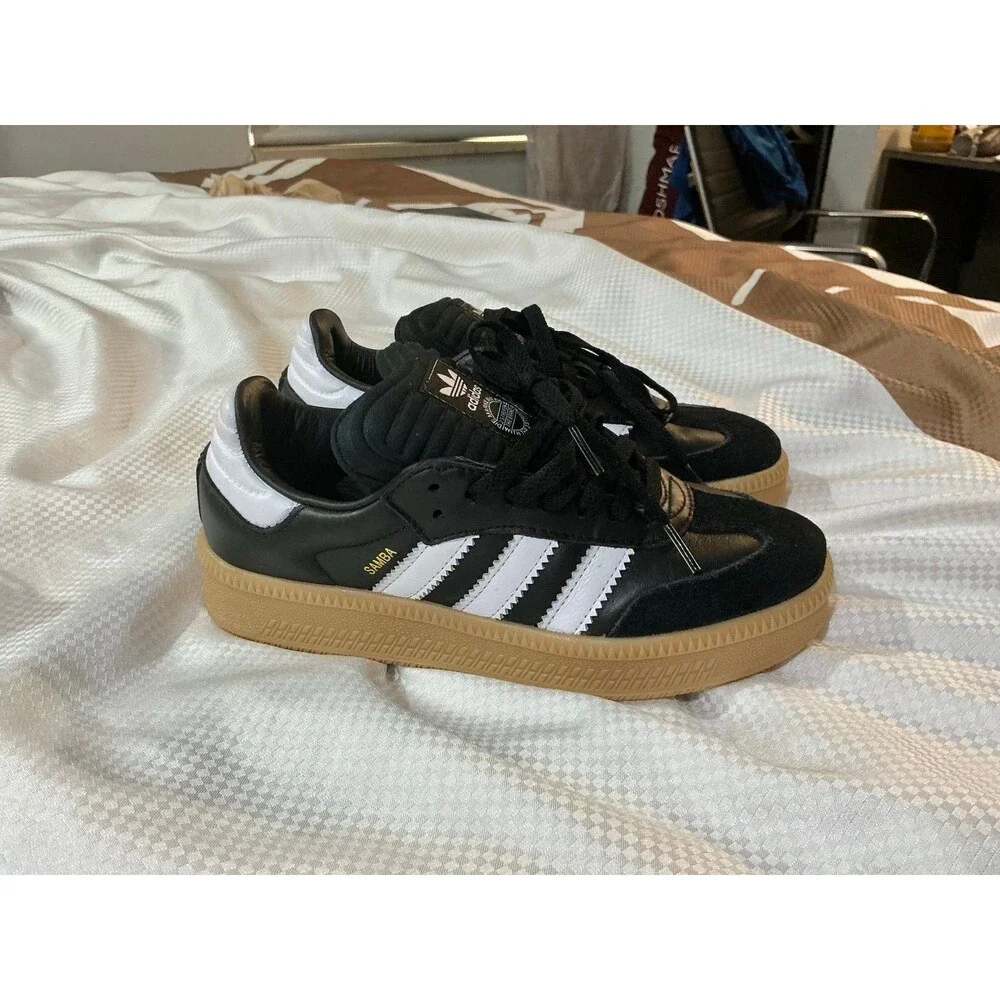 Adidas Samba XLG Core Black Gum Sole Fashion Sneakers Men's Women’s (New)